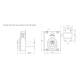 Sonra Long Throw Dead Lock - Single & Double Locking Euro Cylinder | 50mm & 70mm Gates